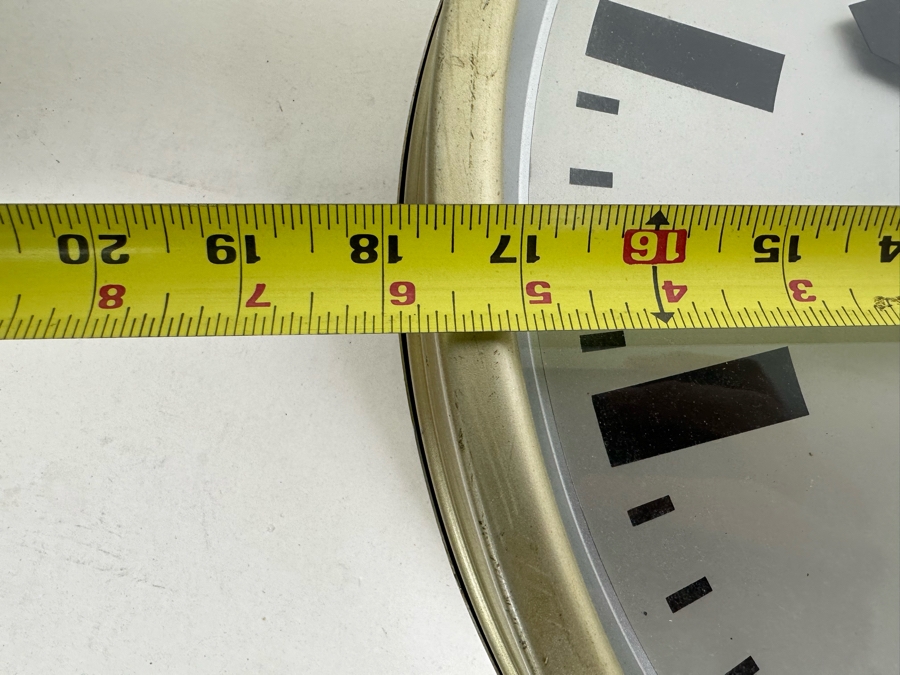 Large Double-Sided Industrial German Burk Station Clock Untested 18R [Photo 12]