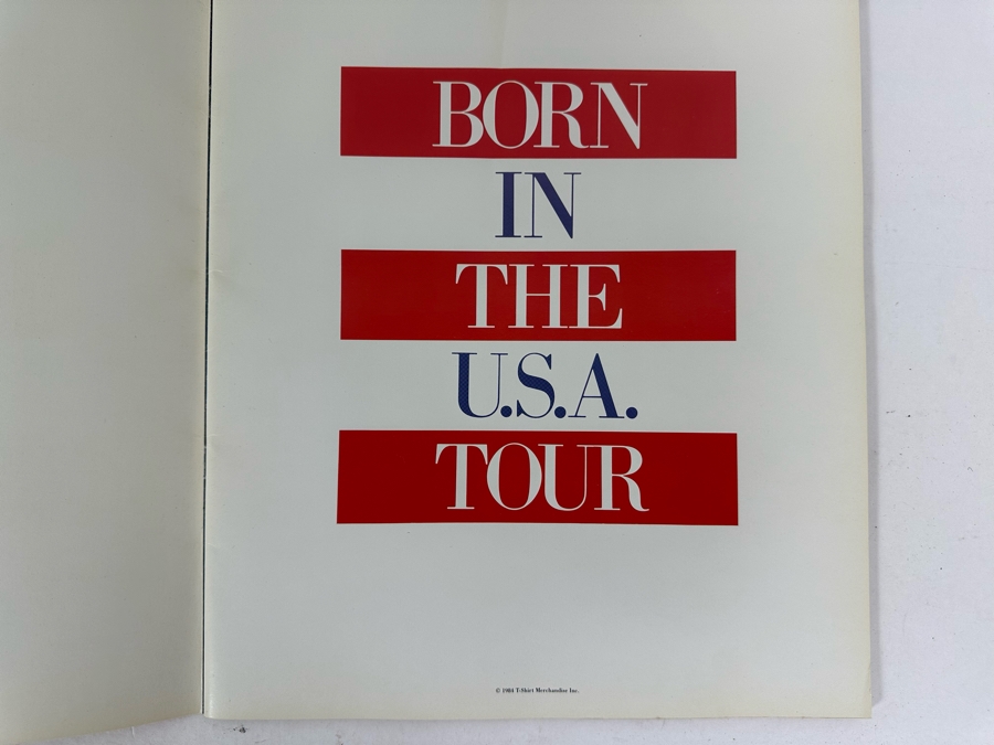 1985 Bruce Springsteen & The E Street Band Concert Program & Frankfurt, Germany Conert Ticket And Phil Collins The 'No Jacket Required' Tour 85 Concert Program And Frankfurt, Germany Concert Ticket [Photo 5]