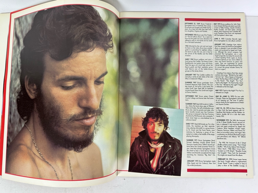 1985 Bruce Springsteen & The E Street Band Concert Program & Frankfurt, Germany Conert Ticket And Phil Collins The 'No Jacket Required' Tour 85 Concert Program And Frankfurt, Germany Concert Ticket [Photo 8]