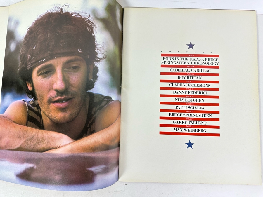 1985 Bruce Springsteen & The E Street Band Concert Program & Frankfurt, Germany Conert Ticket And Phil Collins The 'No Jacket Required' Tour 85 Concert Program And Frankfurt, Germany Concert Ticket [Photo 7]