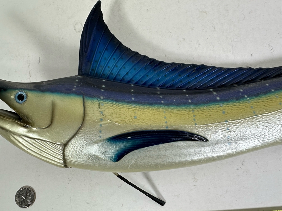 Small Plastic Sailfish Nautical Wall Decor 28W [Photo 6]