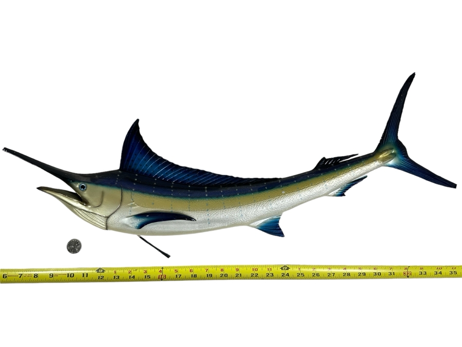 Small Plastic Sailfish Nautical Wall Decor 28W [Photo 1]