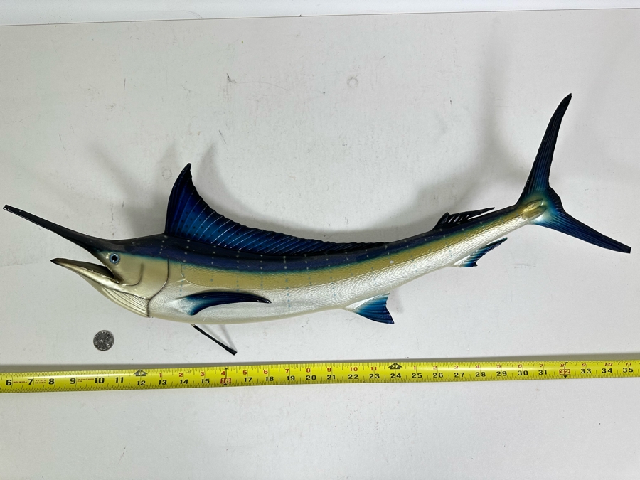 Small Plastic Sailfish Nautical Wall Decor 28W [Photo 3]