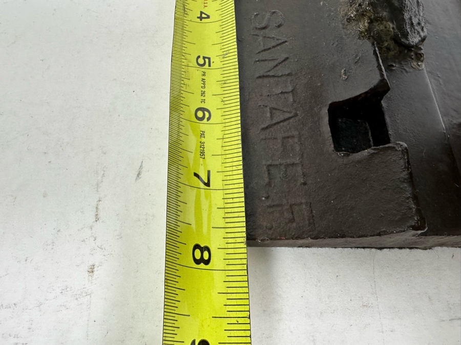 Raymond C. Carrington California Scrap Iron Railroad Sculpture Dated 1973 And Signed By Artist Fruit Growers Supply (FGS) Sunkist Corp 9W X 8D X 15H Estimate $1,000-$10,000 [Photo 20]