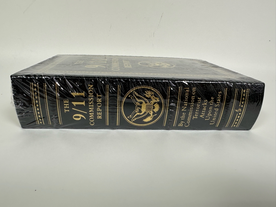 Easton Press Hardcover Book The 9/11 Commission Report Sealed (Plastic Seal Is Slightly Opened - See Photos) [Photo 8]