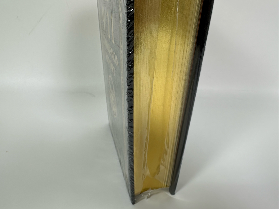 Easton Press Hardcover Book The 9/11 Commission Report Sealed (Plastic Seal Is Slightly Opened - See Photos) [Photo 5]