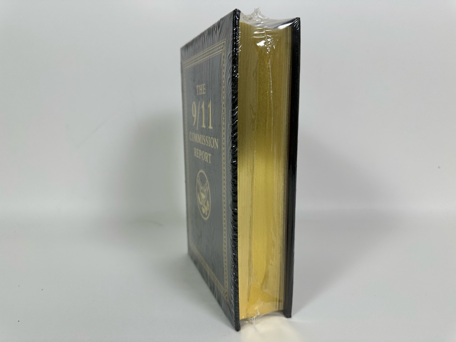 Easton Press Hardcover Book The 9/11 Commission Report Sealed (Plastic Seal Is Slightly Opened - See Photos) [Photo 4]