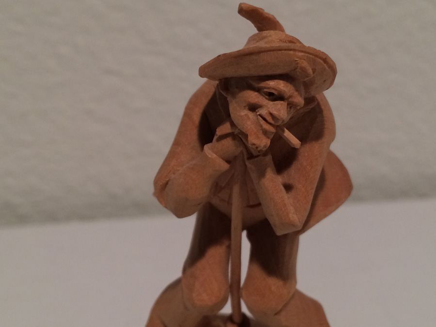 Intricately Carved Man Wine Stopper [Photo 10]