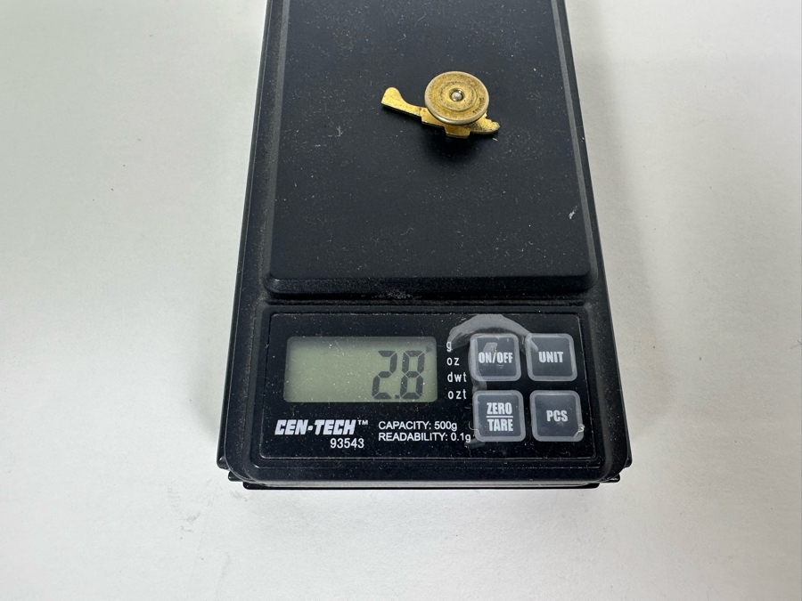 Vintage Sterling Silver Airplane Pin Screwback 2.8g [Photo 6]