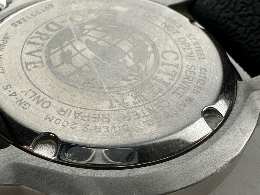 Citizen Diver's 200M Watch GN-4-S In Original Box Mint Condition Eco-Drive [Photo 9]