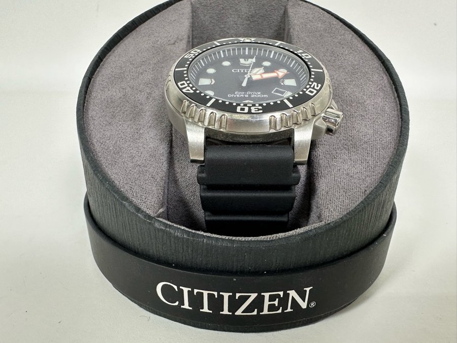 Citizen Diver's 200M Watch GN-4-S In Original Box Mint Condition Eco-Drive [Photo 6]