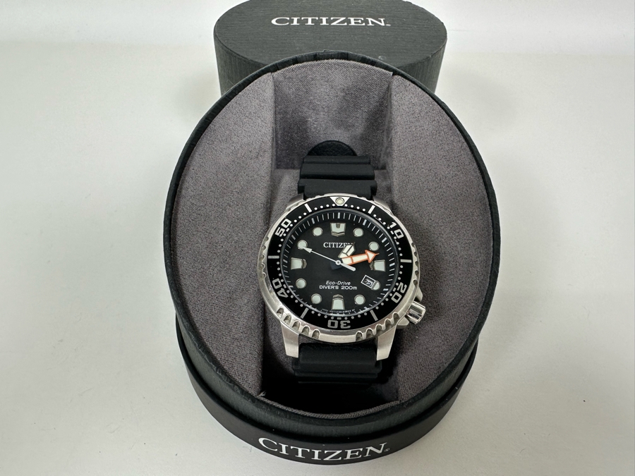 Citizen Diver's 200M Watch GN-4-S In Original Box Mint Condition Eco-Drive [Photo 3]