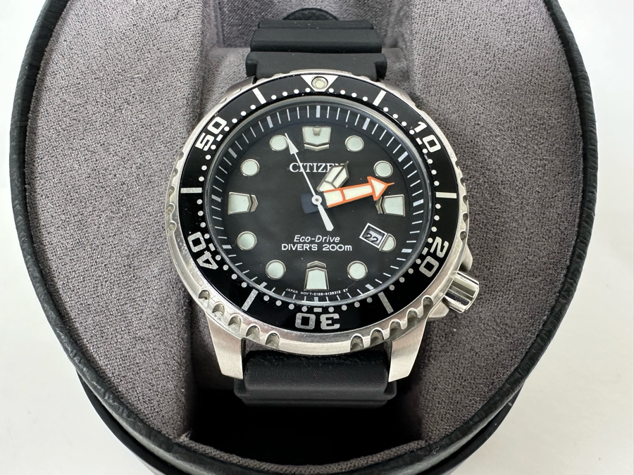 Citizen Diver's 200M Watch GN-4-S In Original Box Mint Condition Eco-Drive [Photo 4]