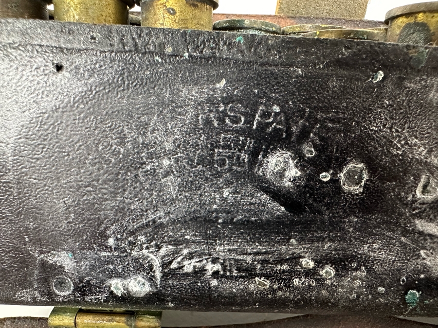 Antique 1871 U.S. Military Leather Cartridge Belt With Post Civil War Shells 8W X 2D X 4.5H [Photo 15]