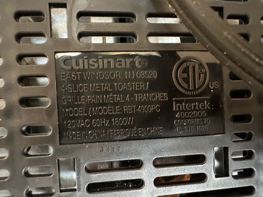 Cuisinart Coffee Maker And Toaster [Photo 6]