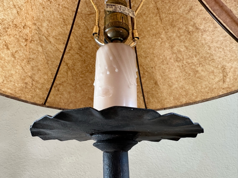 Wrought Iron Floor Lamp 68H [Photo 6]