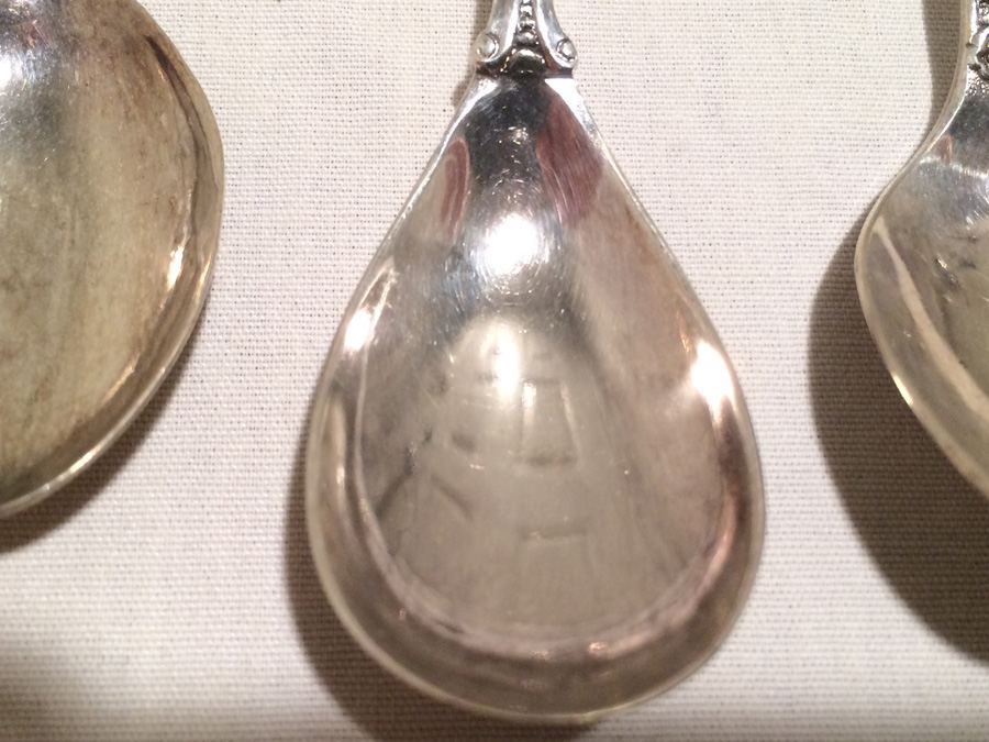 Lot of 7 Silver Vintage Souvenir Spoons [Photo 13]