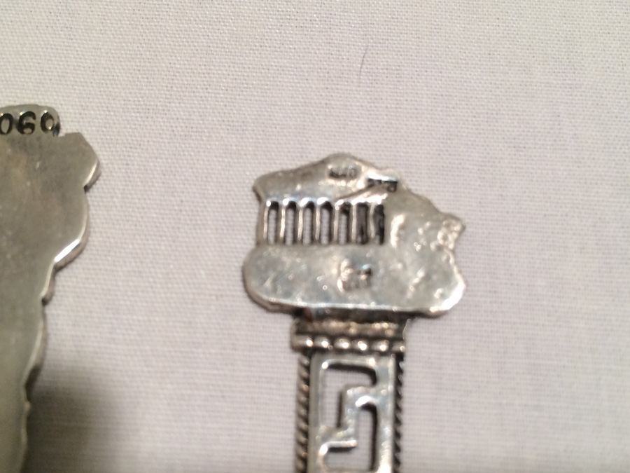 Lot of 7 Silver Vintage Souvenir Spoons [Photo 20]