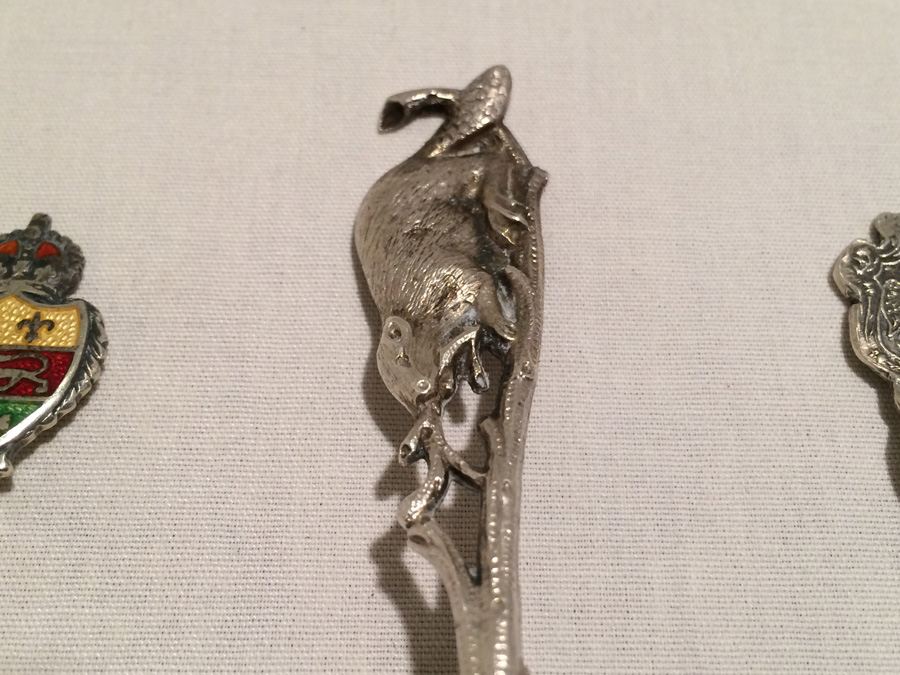 Lot of 7 Silver Vintage Souvenir Spoons [Photo 5]
