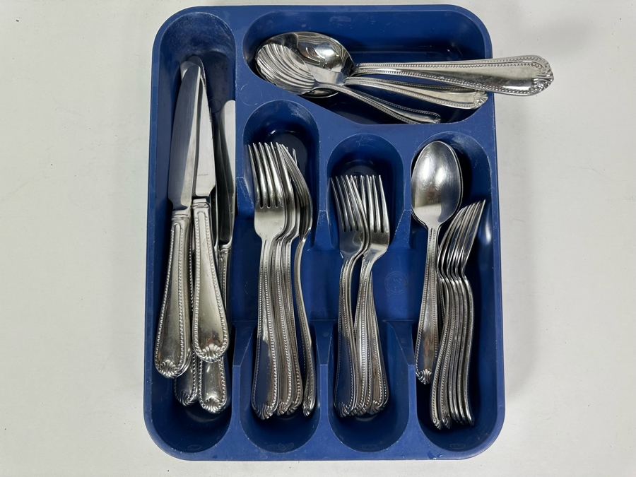 LENOX Stainless Steel Flatware Set Apx Service For 12 [Photo 3]