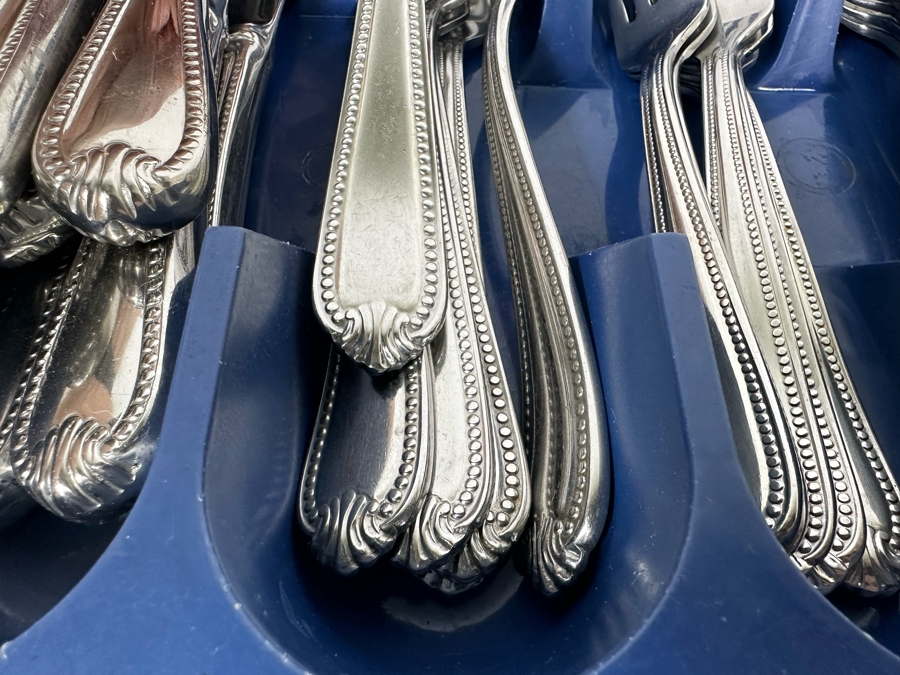 LENOX Stainless Steel Flatware Set Apx Service For 12 [Photo 5]