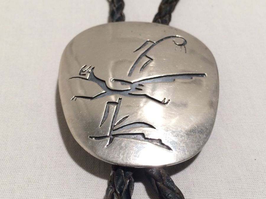 Sterling Silver Bolo Roadrunner [Photo 2]