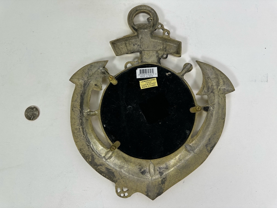 Nautical Brass Wall Mirror 11W X 12H [Photo 4]