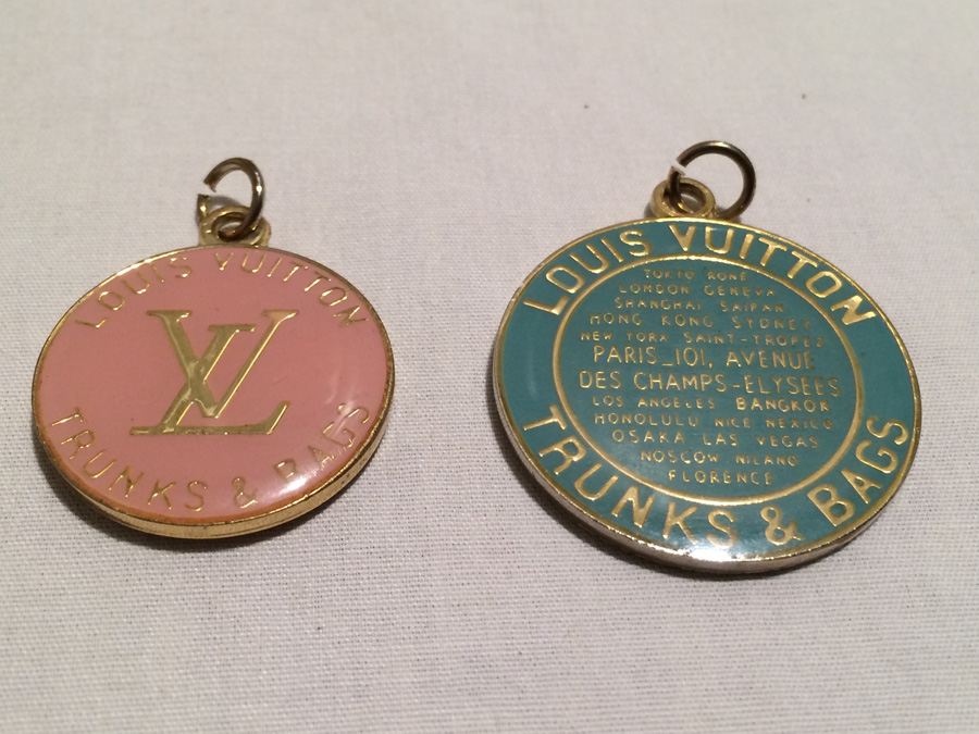 Pair of Louis Vuitton Charms for Key Chains [Photo 1]