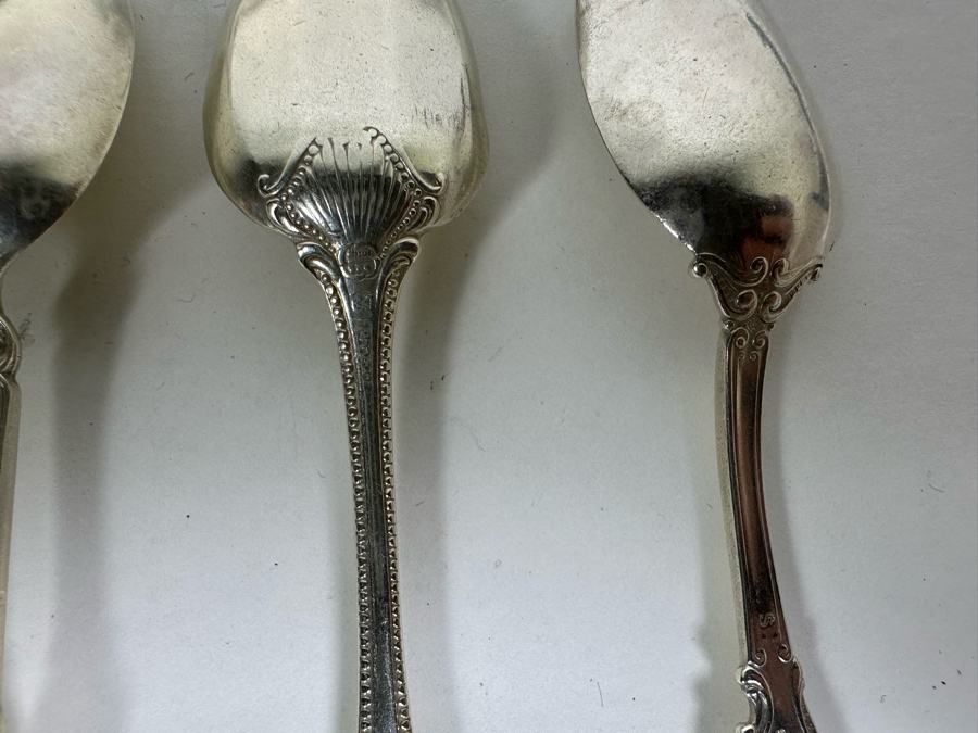 Sterling Silver Spoon Collection Of Various Makers 359.5g [Photo 18]