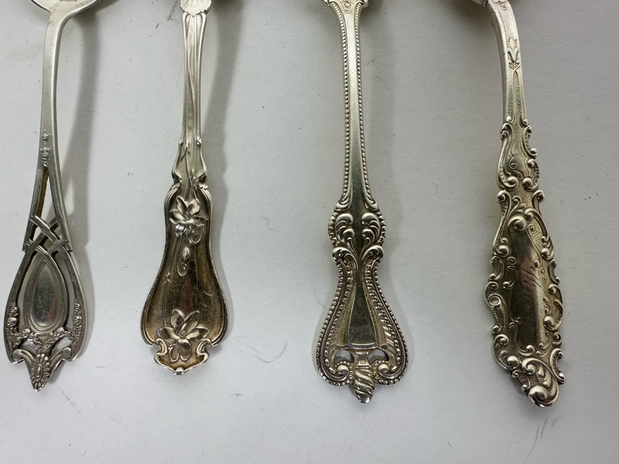 Sterling Silver Spoon Collection Of Various Makers 359.5g [Photo 7]