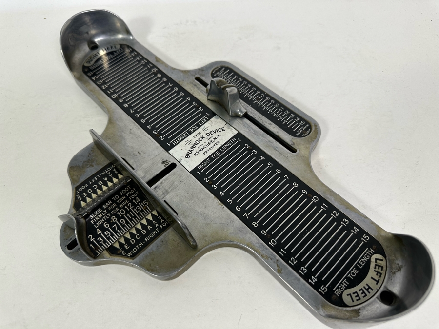 Vintage The Brannock Device Shoe Store Shore Measuring Device 9W X 14H [Photo 4]