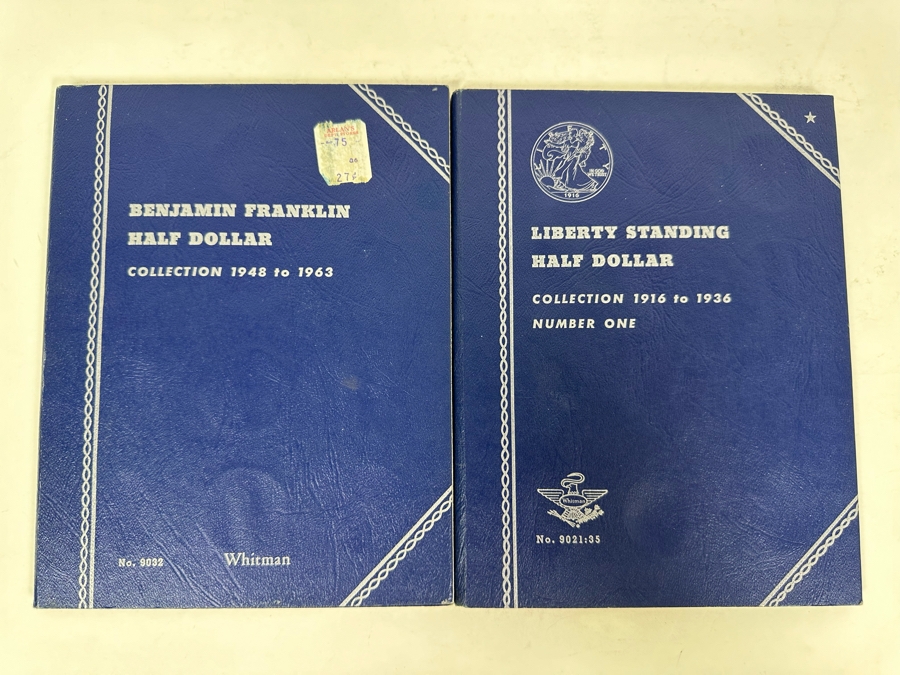 Liberty Standing Half Dollar 1916-1936 & Benjamin Franklin Half Dollar 1948-1963 Coin Collection See Photos [Photo 14]