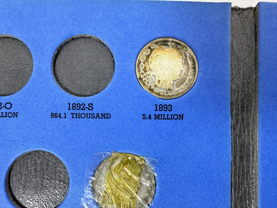 Barber, Liberty Head Or 'Morgan' Quarters 1892-1905 & 1906-1916 - See Photos [Photo 4]