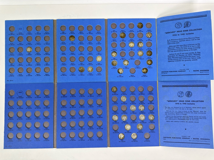 Mercury Head Dimes 1916-1945 - See Photos [Photo 2]