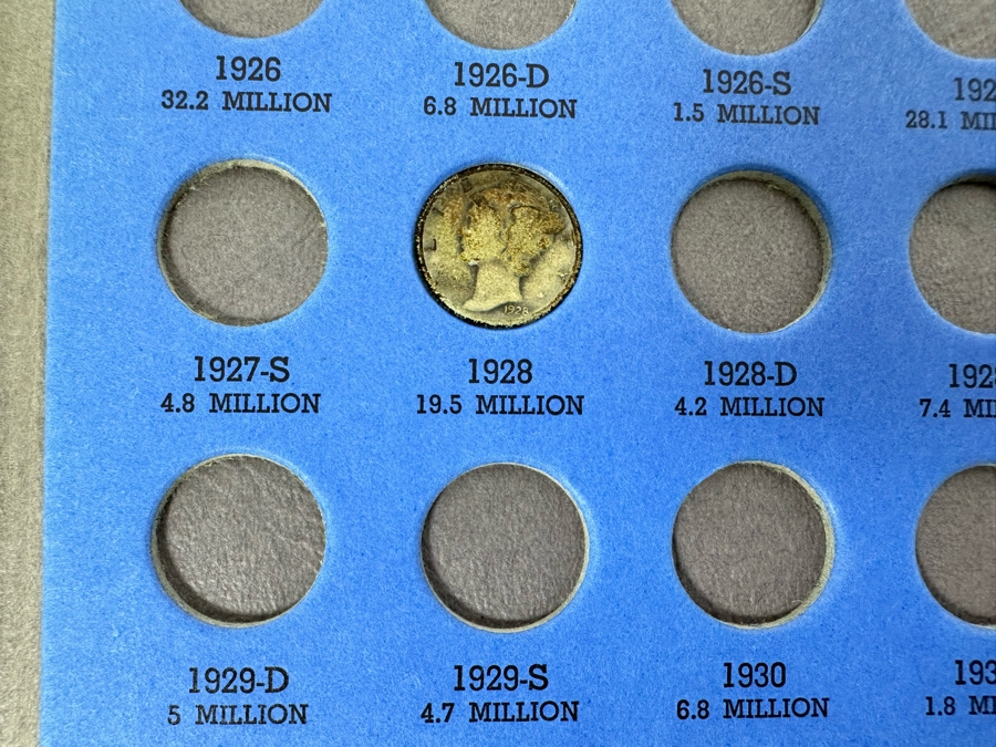 Mercury Head Dimes 1916-1945 - See Photos [Photo 4]