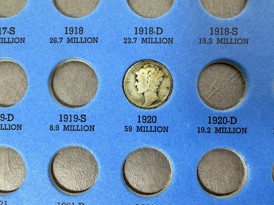 Mercury Head Dimes 1916-1945 - See Photos [Photo 3]