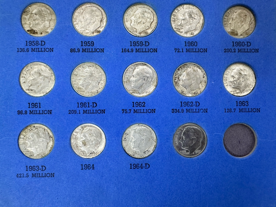 Roosevelt Dimes 1946+ - See Photos