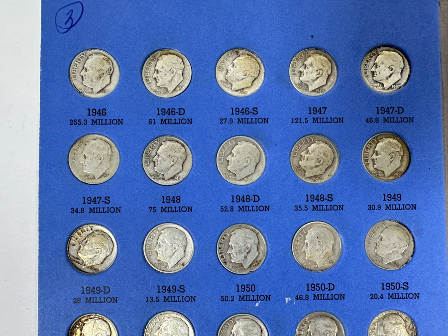 Roosevelt Dimes 1946+ - See Photos [Photo 10]