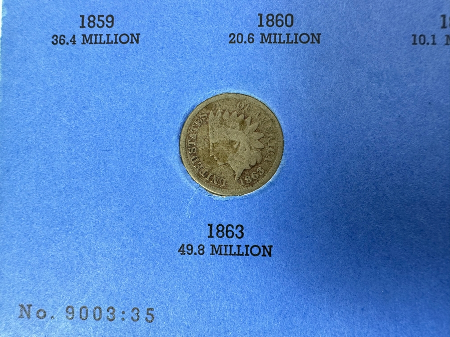 Buffalo Nickels 1913-1938 & Indian Head Cents 1857-1909 - See Photos [Photo 6]