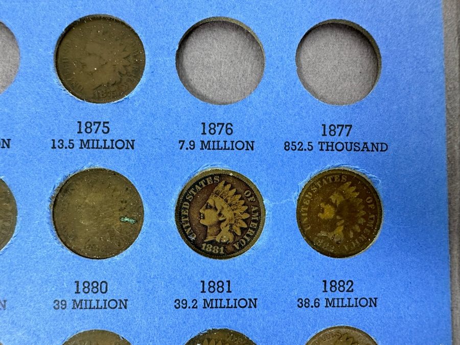 Buffalo Nickels 1913-1938 & Indian Head Cents 1857-1909 - See Photos [Photo 9]