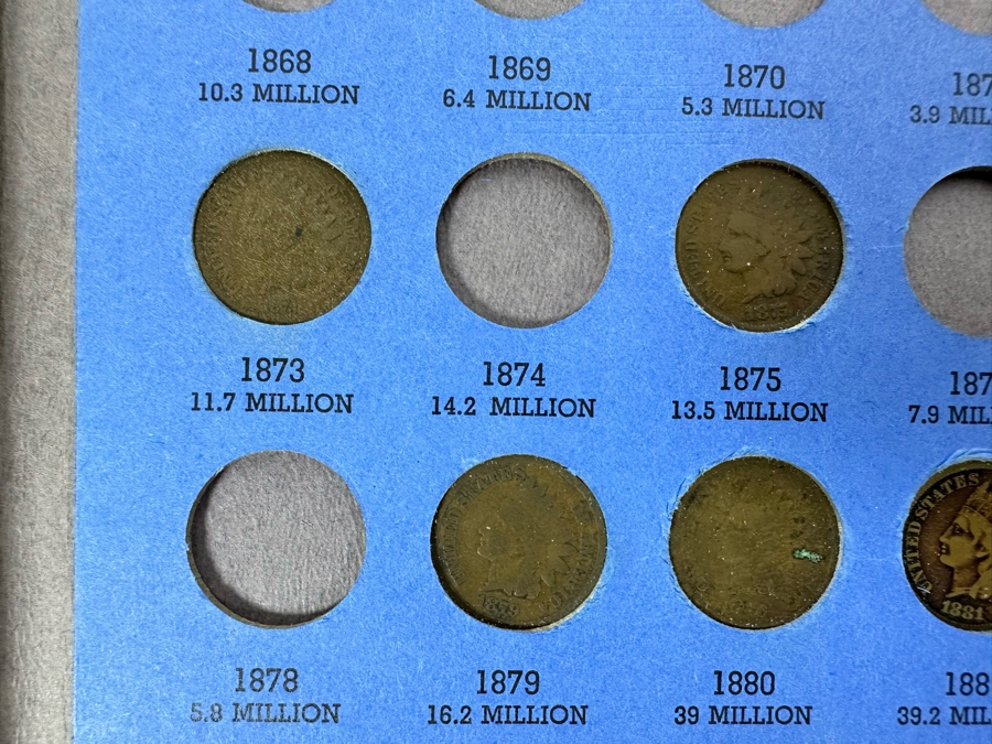 Buffalo Nickels 1913-1938 & Indian Head Cents 1857-1909 - See Photos [Photo 8]