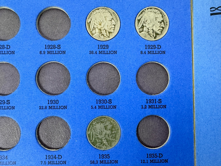 Buffalo Nickels 1913-1938 & Indian Head Cents 1857-1909 - See Photos [Photo 4]
