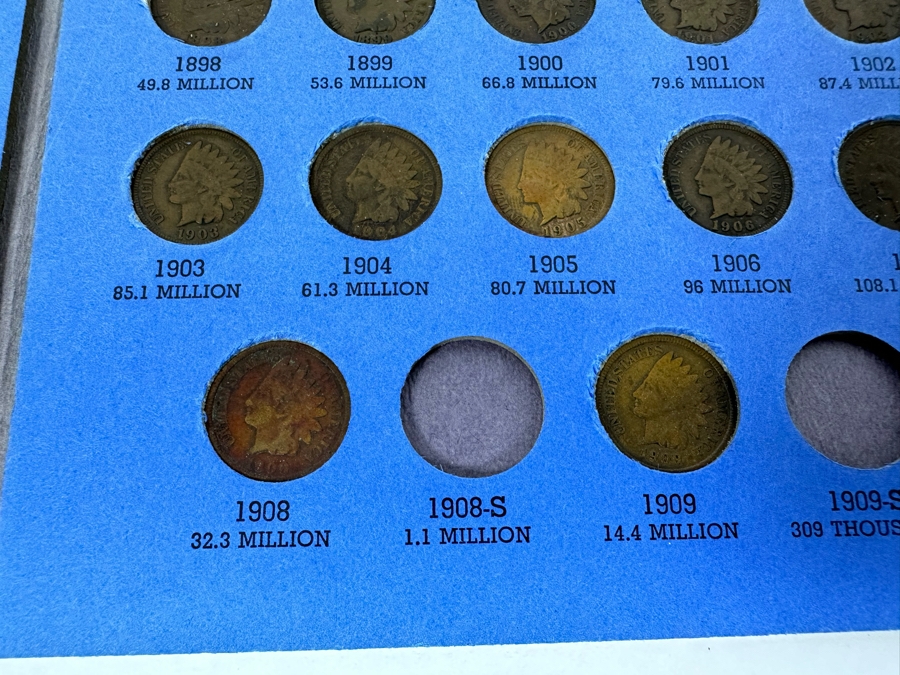 Buffalo Nickels 1913-1938 & Indian Head Cents 1857-1909 - See Photos [Photo 17]