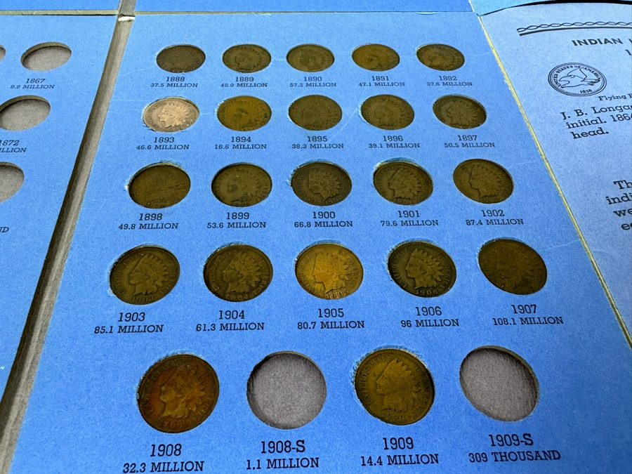 Buffalo Nickels 1913-1938 & Indian Head Cents 1857-1909 - See Photos [Photo 18]