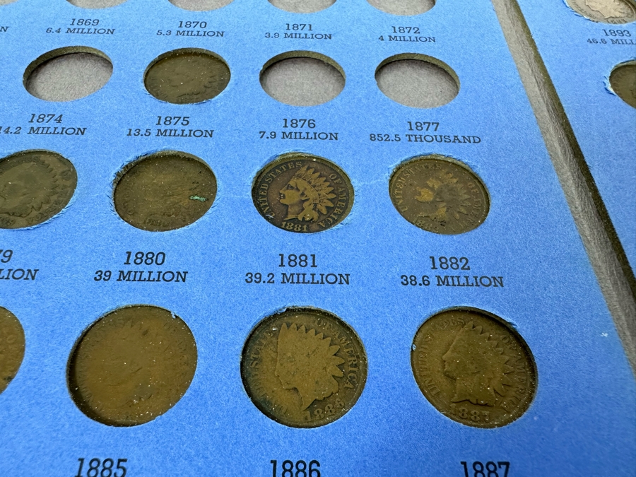 Buffalo Nickels 1913-1938 & Indian Head Cents 1857-1909 - See Photos [Photo 19]