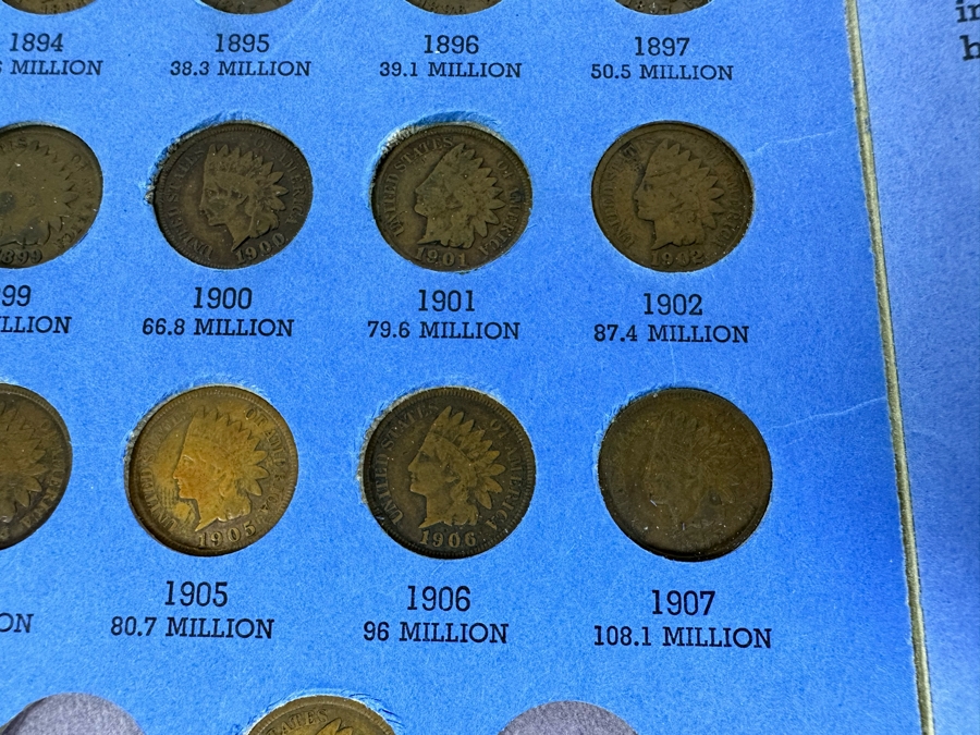 Buffalo Nickels 1913-1938 & Indian Head Cents 1857-1909 - See Photos [Photo 16]