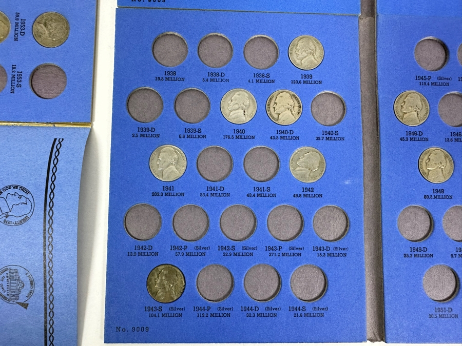 Jefferson Nickels 1938-1961 - See Photos [Photo 9]