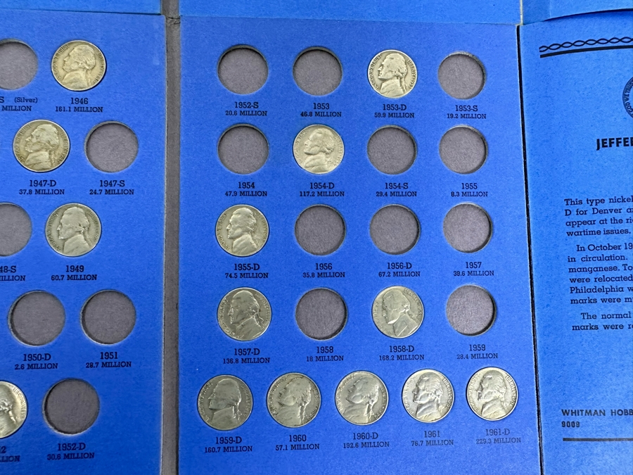 Jefferson Nickels 1938-1961 - See Photos [Photo 11]