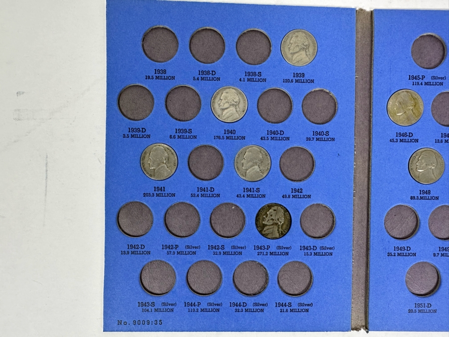 Jefferson Nickels 1938-1961 - See Photos [Photo 12]