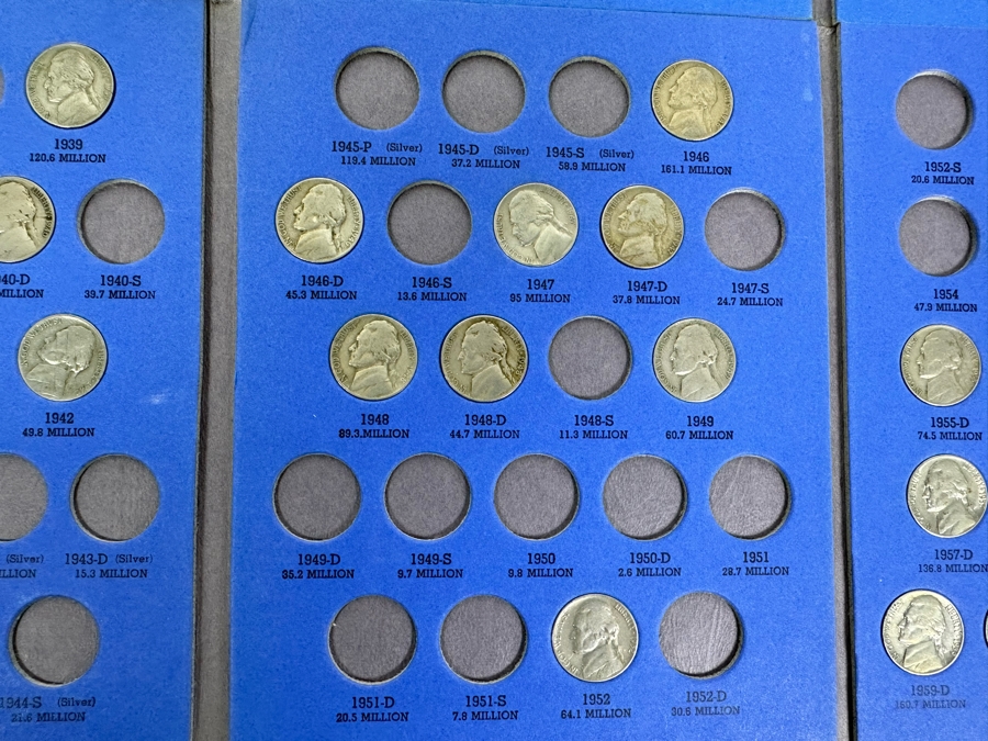 Jefferson Nickels 1938-1961 - See Photos [Photo 10]